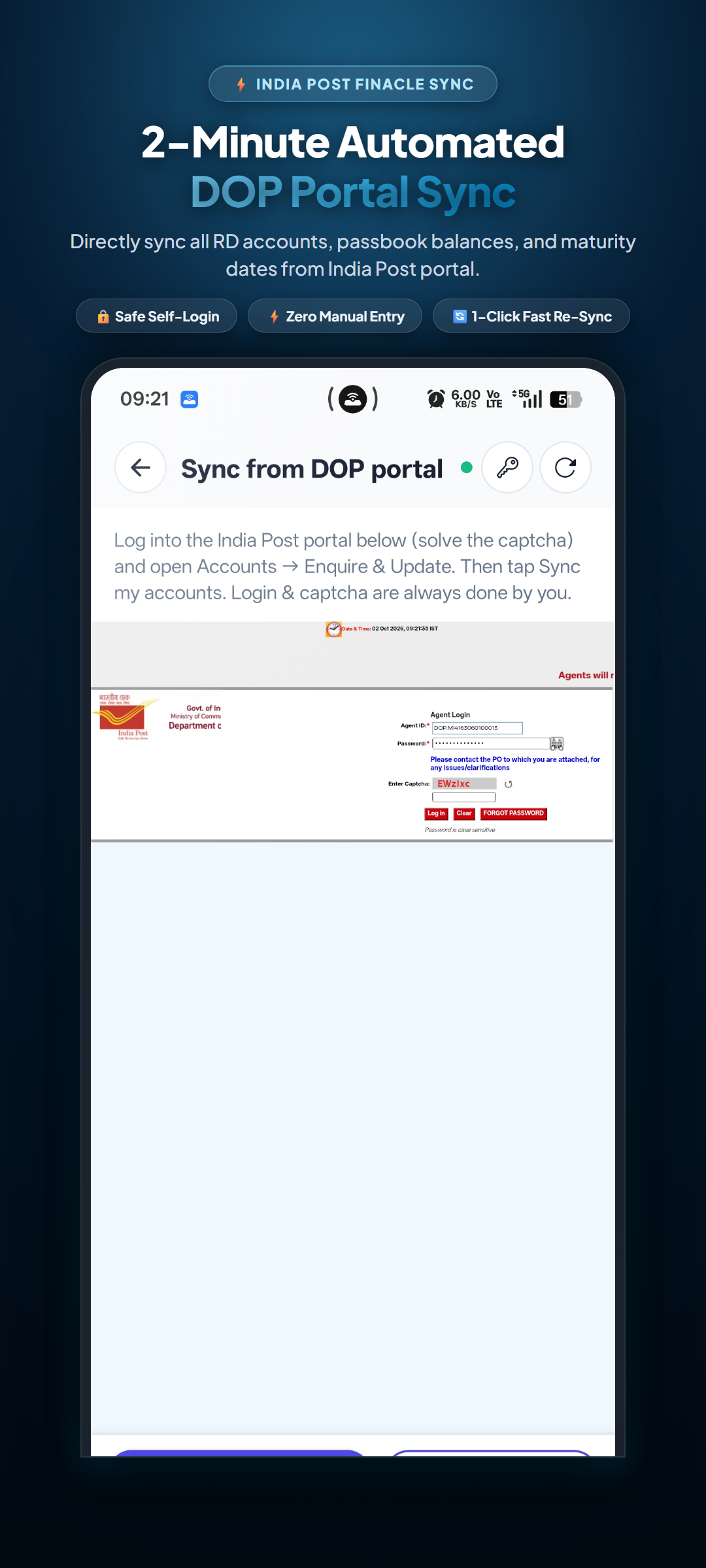 2-Minute Automated DOP Portal Sync